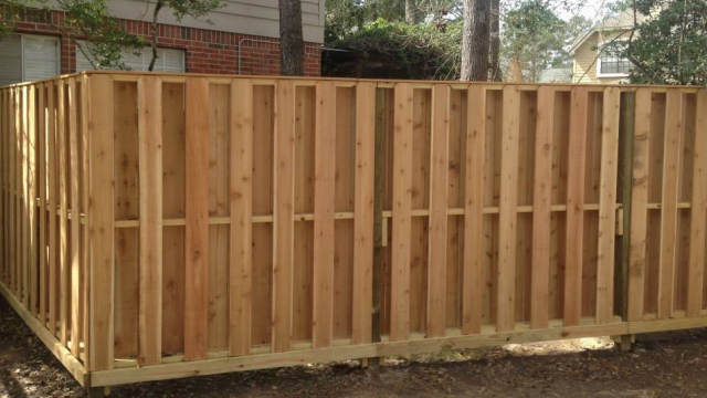 Wood Fence installation